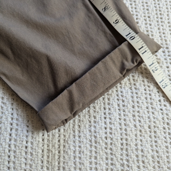 Eleven Stitch Design Top Brown Tunic Oversized Small Button Up 3/4 Sleeve USA - Picture 10 of 11